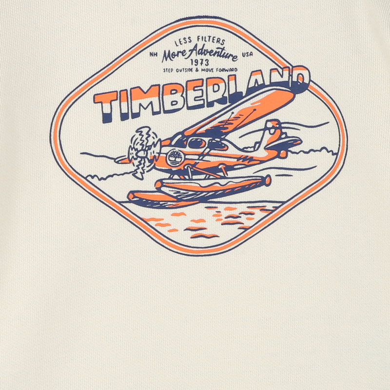 Sweat-shirt molletonn&eacute; TIMBERLAND 
                        GARCON