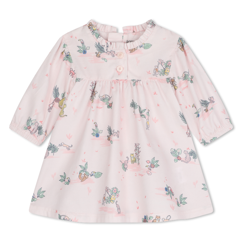 Robe et legging en coton KENZO KIDS 
                        FILLE