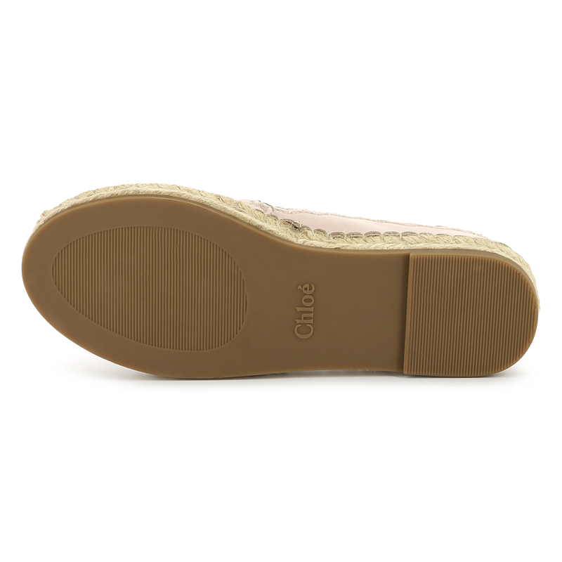 Espadrilles détails festonnés CHLOE 
                    FILLE