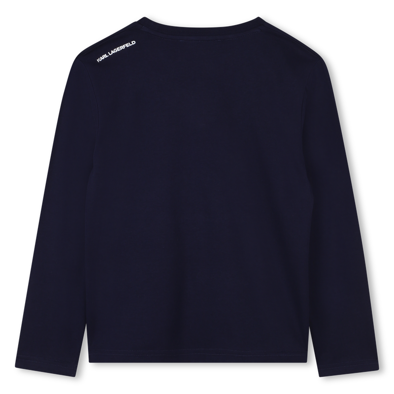 T-shirt à manches longues KARL LAGERFELD KIDS 
                    GARCON