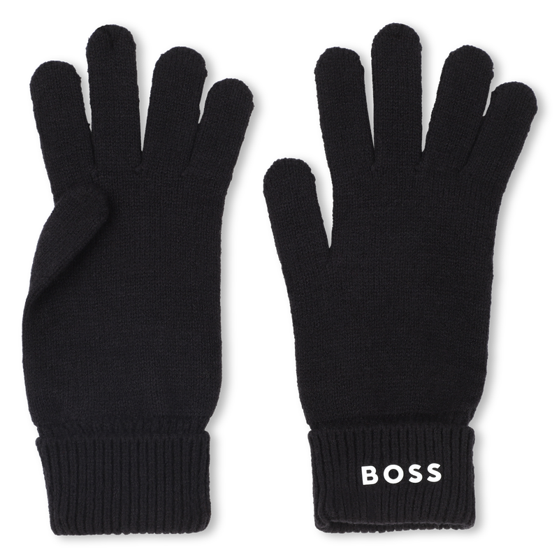 Gant tricot en jersey BOSS 
                    GARCON