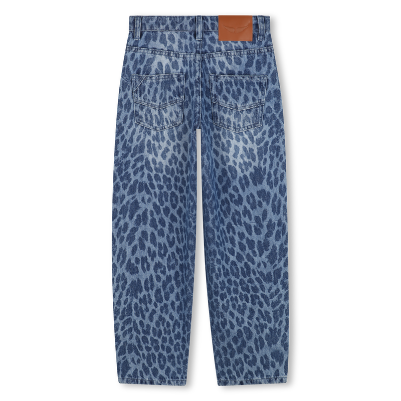 Jean imprimé léopard ZADIG & VOLTAIRE 
                    FILLE