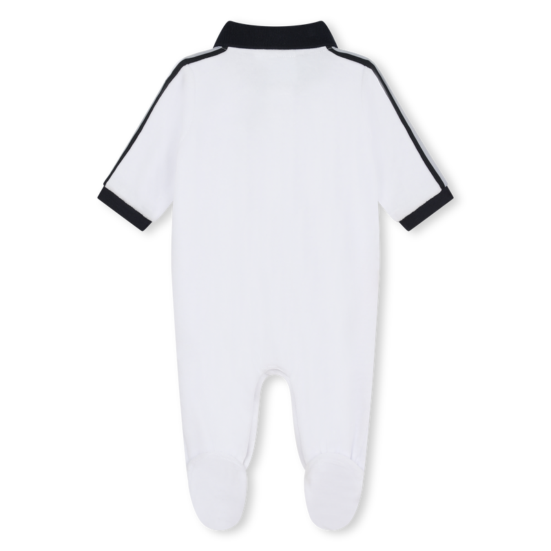 Pyjama en velours bicolore BOSS 
                    GARCON