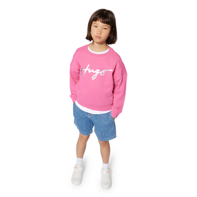 Sweat-shirt en molleton Hugo FILLE