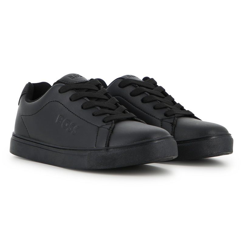 Baskets en simili BOSS 
                        GARCON