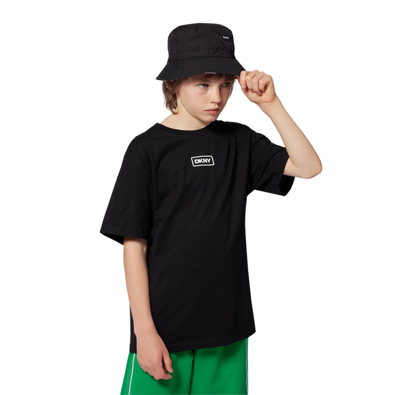 T-shirt manches courtes coton DKNY 
                    UNISEXE