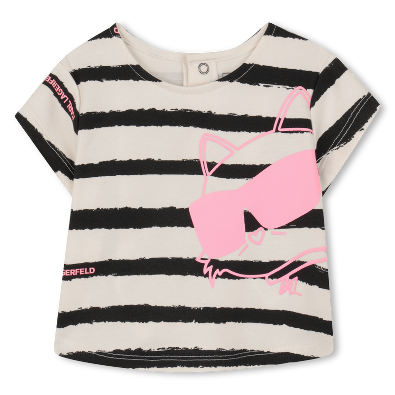 ENSEMBLE T-SHIRT ET JUPE KARL LAGERFELD KIDS 
                        FILLE