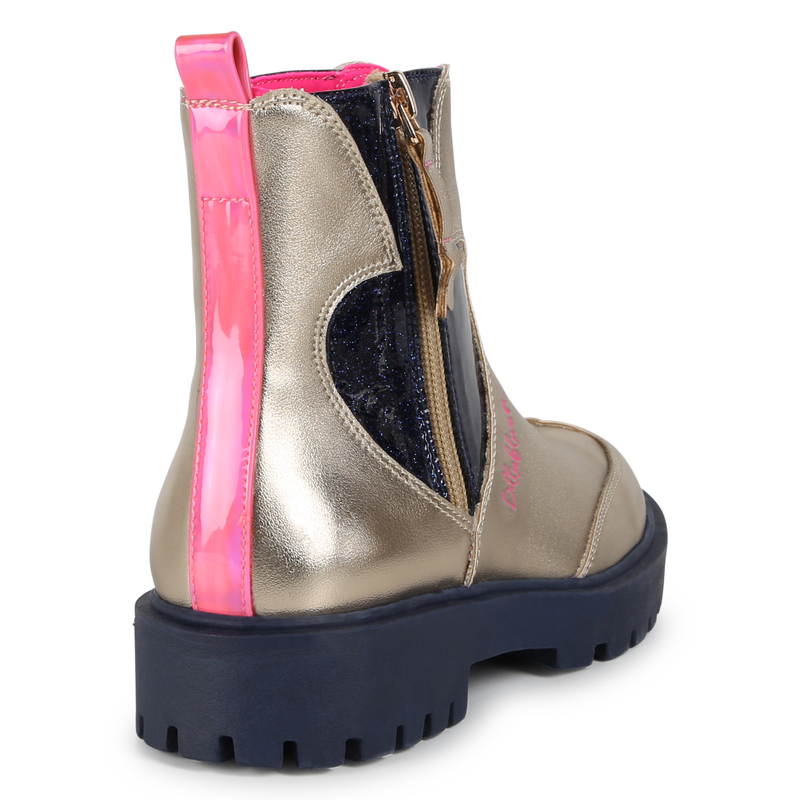 Bottines zippées pailletées BILLIEBLUSH 
                    FILLE