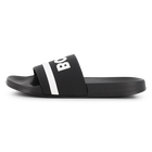 Claquettes sigl&eacute;es, BLACK, hi-res