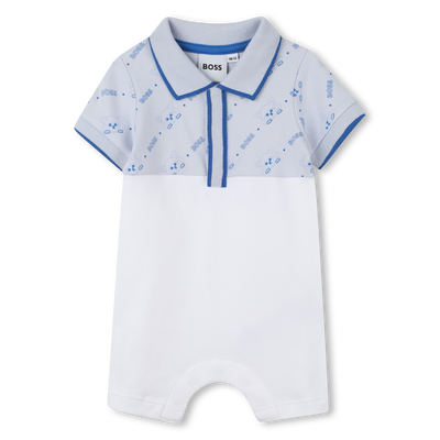 Combinaison-short à col polo BOSS GARCON