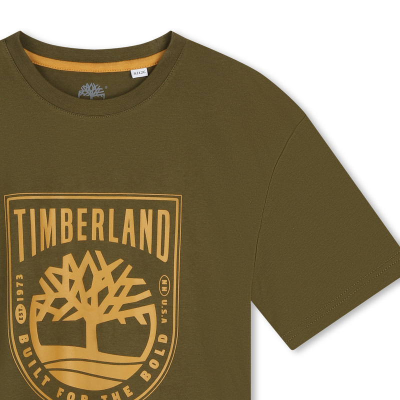 T-shirt manches courtes à sigle TIMBERLAND 
                    GARCON