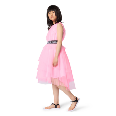 SANDALES &Agrave; BRIDES R&Eacute;GLABLES KARL LAGERFELD KIDS FILLE