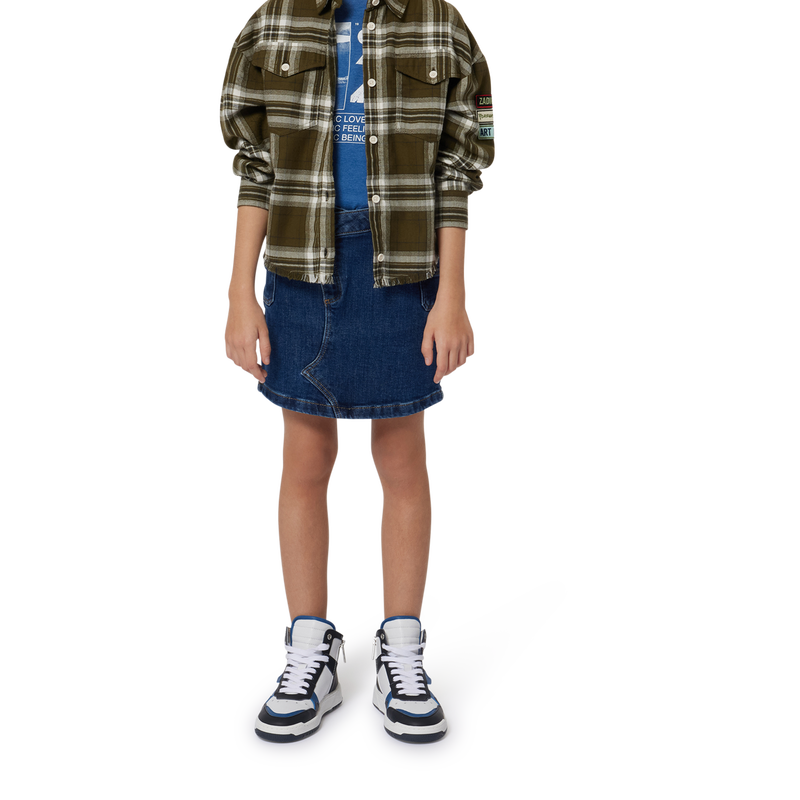 Baskets zipp&eacute;es en cuir ZADIG & VOLTAIRE 
                        GARCON