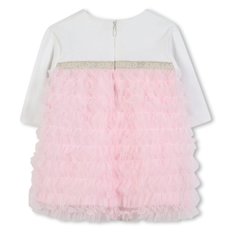 Robe de cérémonie en coton KARL LAGERFELD KIDS 
                    FILLE