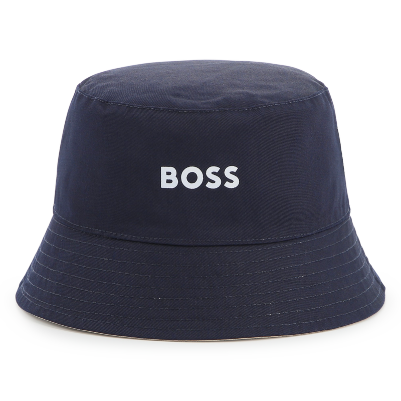 Bob réversible bimatière BOSS 
                    GARCON
