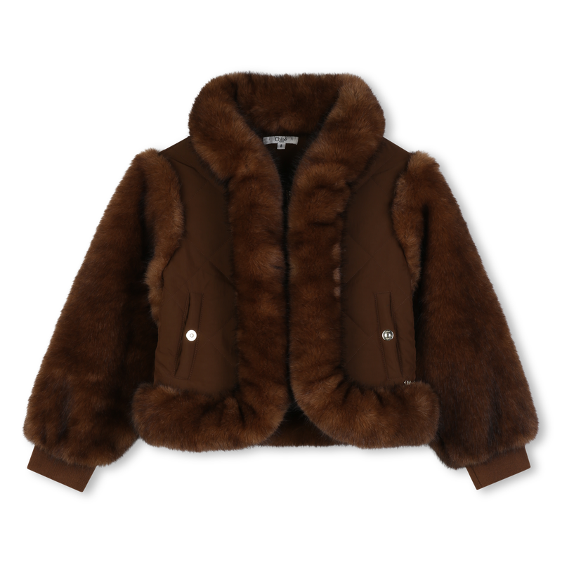 Blouson en polaire duveteuse CHLOE 
                        FILLE