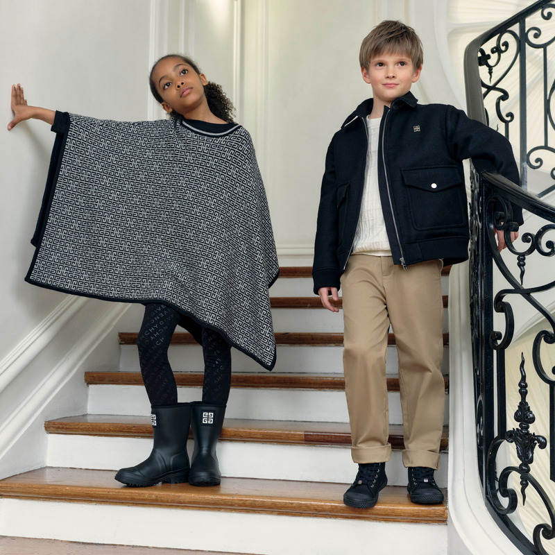 Cape réversible GIVENCHY 
                    FILLE