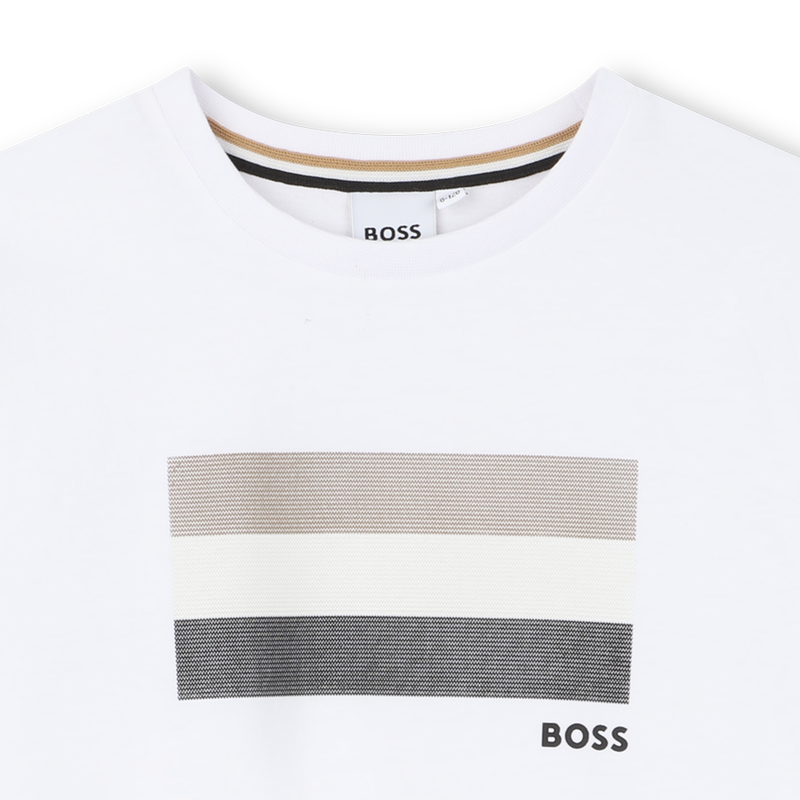TEE-SHIRT MANCHES COURTES BOSS 
                        GARCON