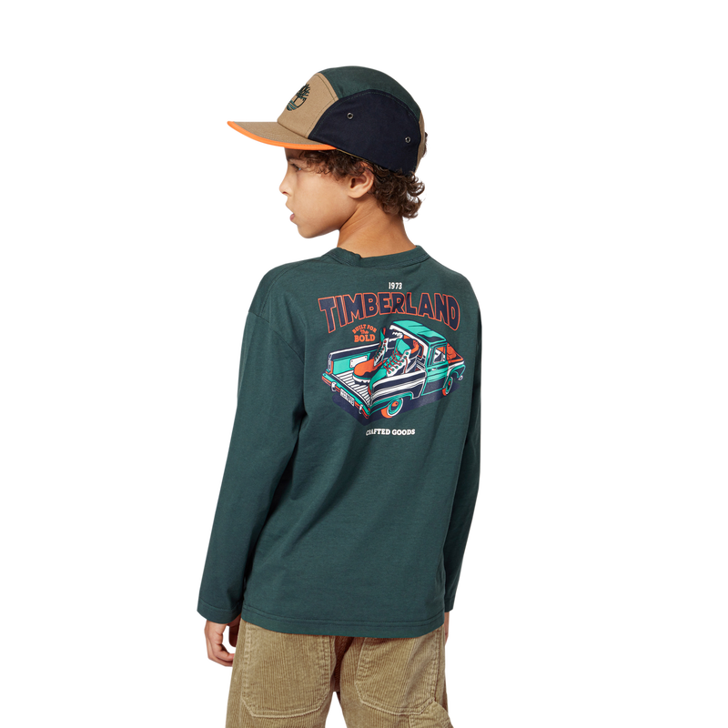 Tee-shirt manches longues en jersey TIMBERLAND 
                    GARCON