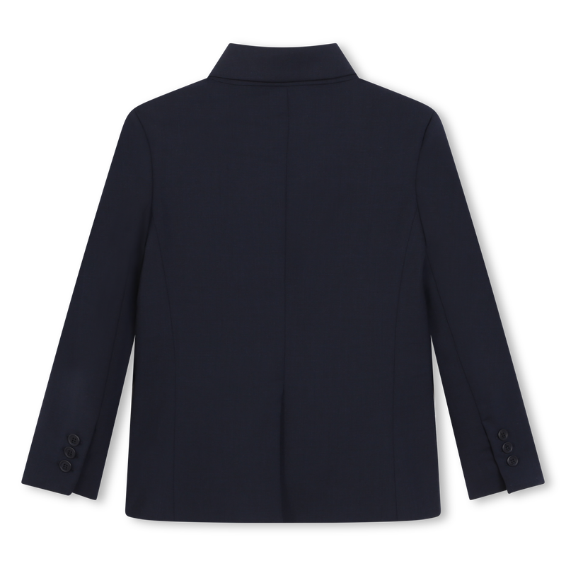 Veste de costume bi-matière