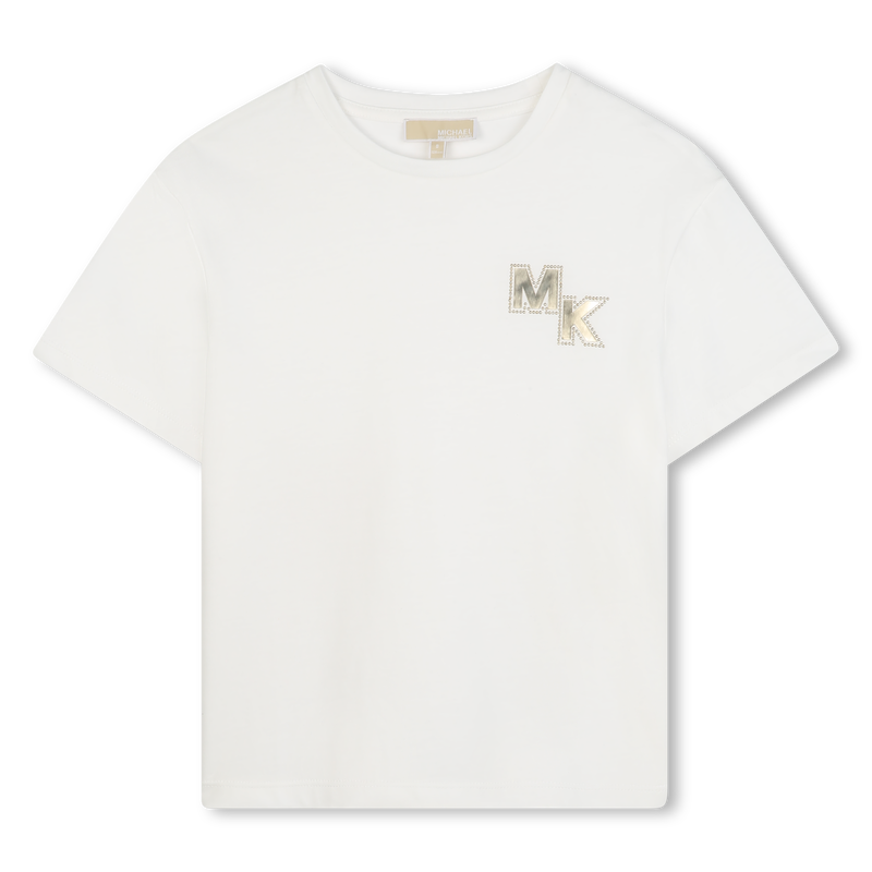T-shirt manches courtes en jersey MICHAEL KORS 
                    FILLE