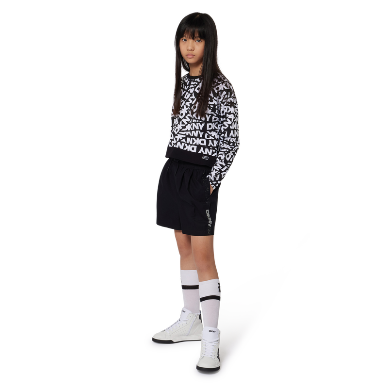 Chaussettes hautes en tricot DKNY 
                    UNISEXE