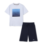 Ensemble Tee-shirt + bermuda BOSS 
                    GARCON