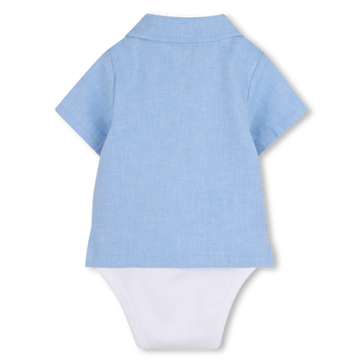 ENSEMBLE CHEMISE ET SHORT TIMBERLAND GARCON