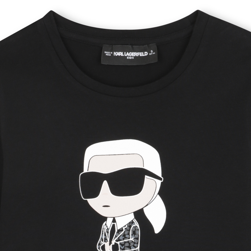 T-shirt &agrave; manches longues KARL LAGERFELD KIDS 
                        FILLE
