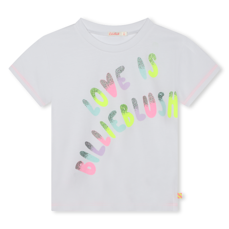T-shirt à message BILLIEBLUSH 
                    FILLE