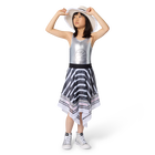 Jupe asymetrique KARL LAGERFELD KIDS 
                    FILLE