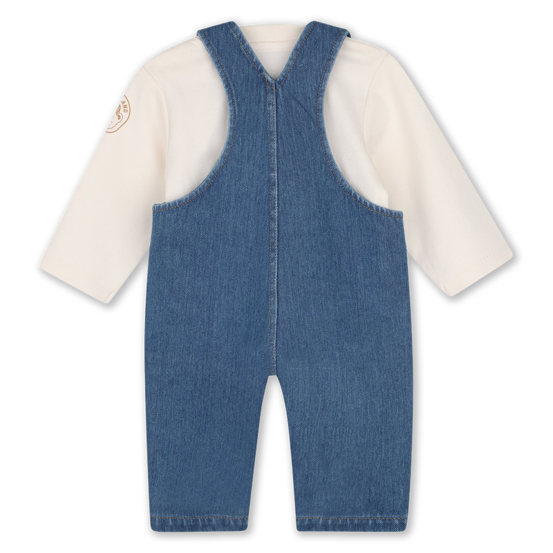 Ensemble salopette et tee-shirt TIMBERLAND 
                        GARCON