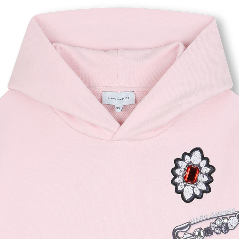Sweat à capuche THE MARC JACOBS 
                    FILLE