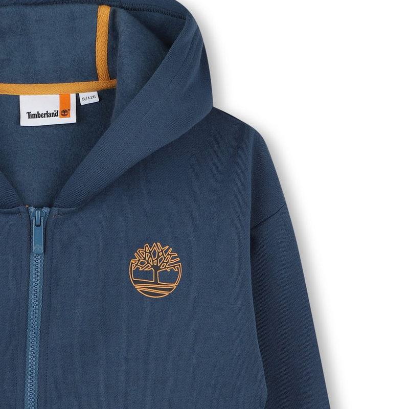 Cardigan molletonné à capuche TIMBERLAND 
                    GARCON