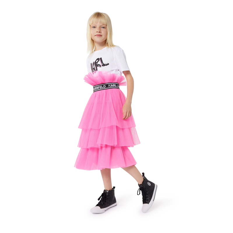 Jupe midi esprit tutu KARL LAGERFELD KIDS 
                    FILLE