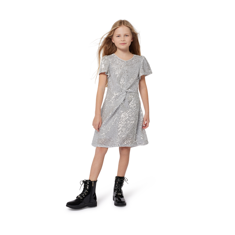 Robe zippée en sequins MICHAEL KORS 
                    FILLE