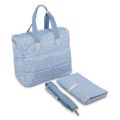 Sac à langer matelassé en popeline imprimée KENZO KIDS UNISEXE