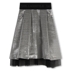 Jupe midi m&eacute;tallis&eacute;e KARL LAGERFELD KIDS 
                    FILLE