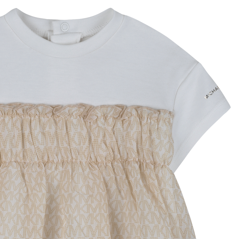 ROBE MANCHES COURTES MICHAEL KORS 
                        FILLE