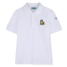 Polo badge et broderie KENZO KIDS 
                    UNISEXE
