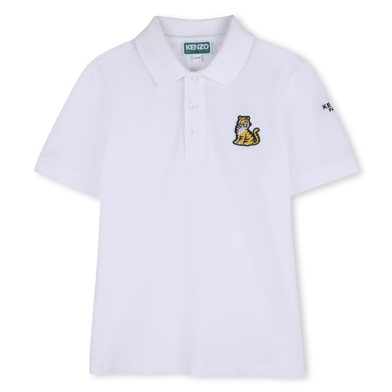POLO BADGE ET BRODERIE KENZO KIDS 
                        UNISEXE