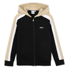 Sweat zipp&eacute; &agrave; capuche BOSS 
                    GARCON