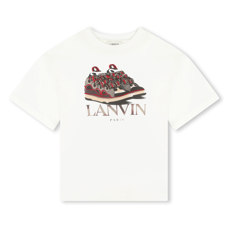 T-shirt avec imprimé baskets LANVIN 
                    GARCON