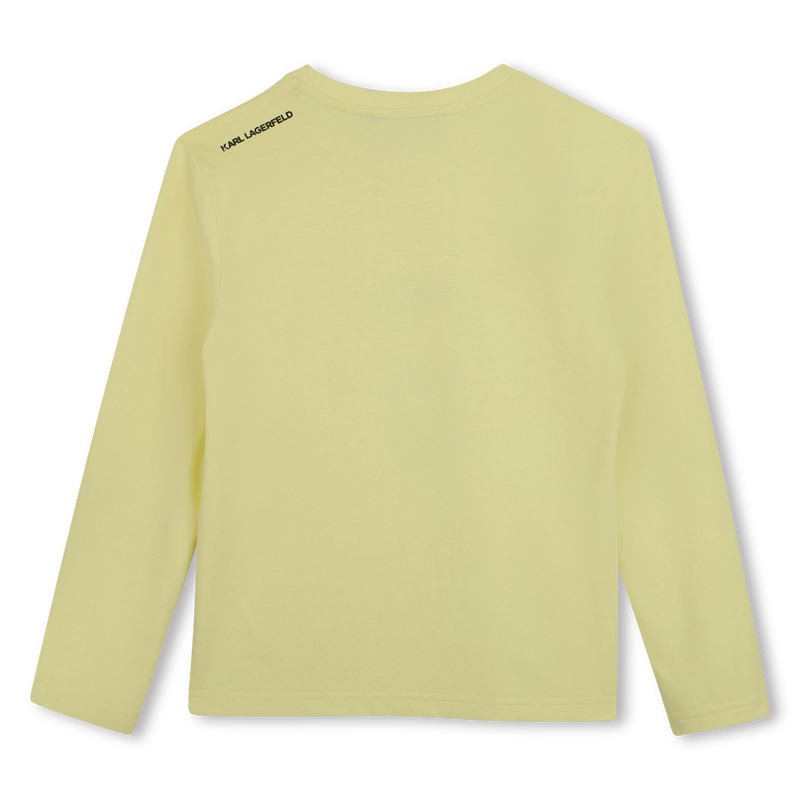 Tee-shirt manches longues KARL LAGERFELD KIDS 
                        GARCON