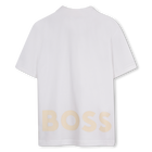 Polo avec logo BOSS 
                    GARCON