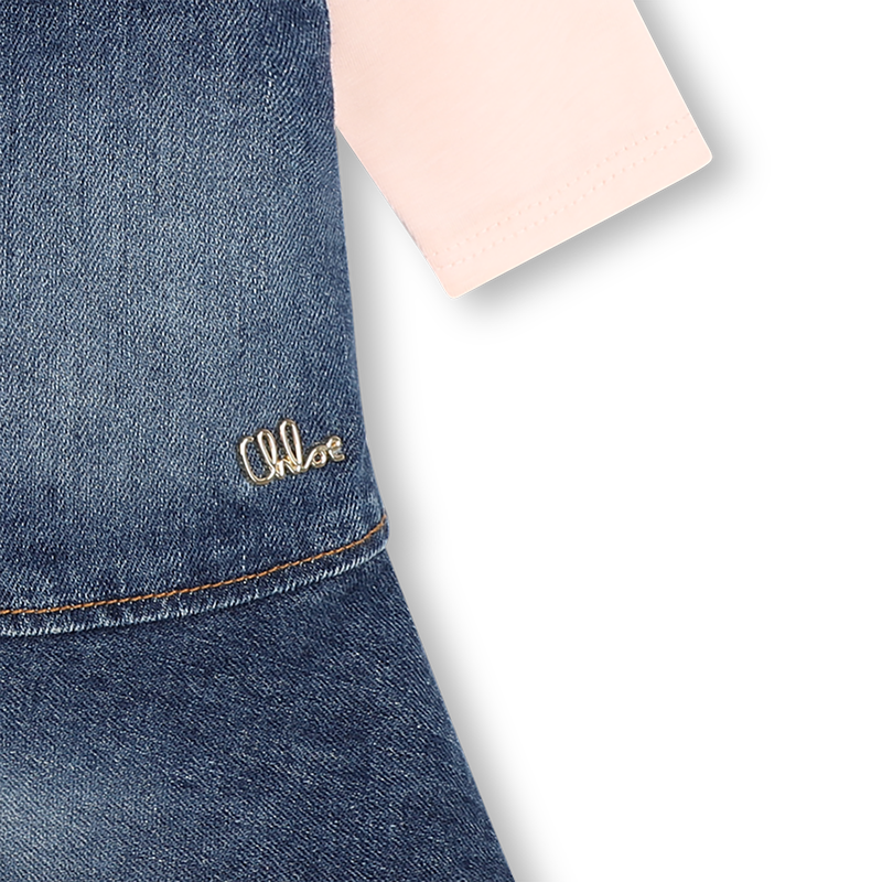 Ensemble robe et tee-shirt CHLOE 
                        FILLE