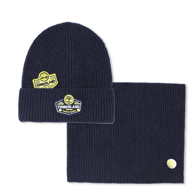 Tour de cou et bonnet assortis TIMBERLAND GARCON