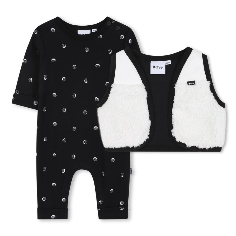 Ensemble combinaison et cardigan BOSS 
                    GARCON