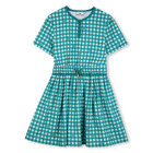 Robe imprim&eacute;e vichy KIDS AROUND 
                    FILLE