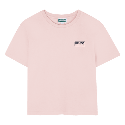 T-shirt à manches courtes KENZO KIDS FILLE